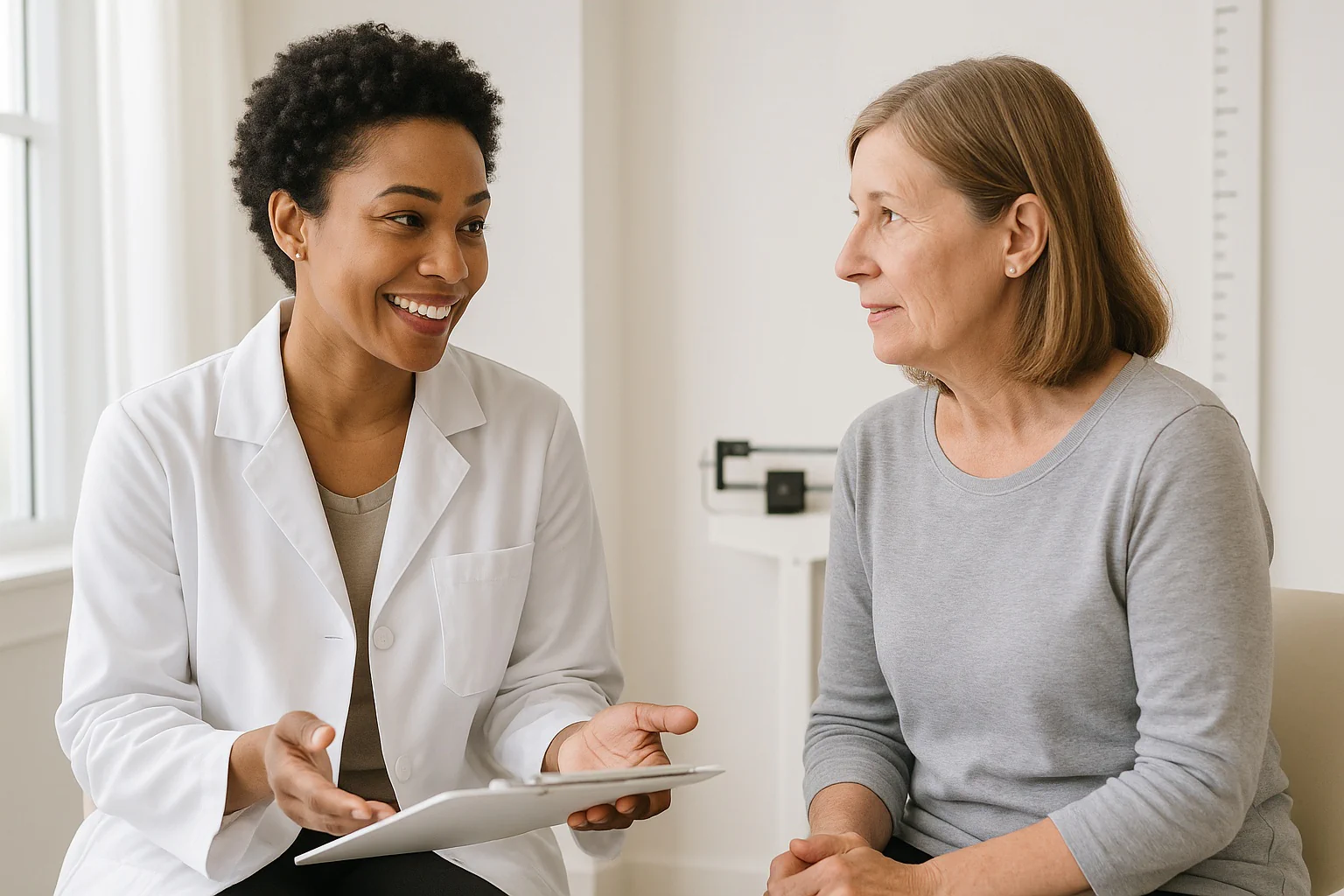 Comparison chart for the adjusted body weight calculator vs. Ideal Body Weight (IBW). Clear design with labeled fields, units, and instant, accurate results.