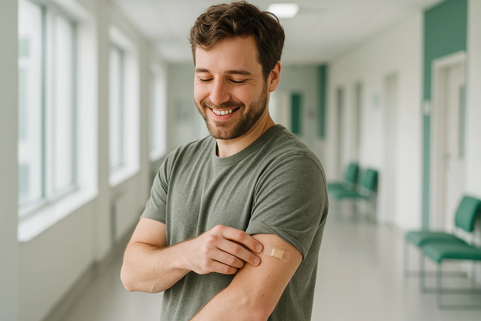 The adult vaccination schedule calculator shows due vaccines, boosters, and travel notes in a clean checklist with timing lines and a printable plan for review.