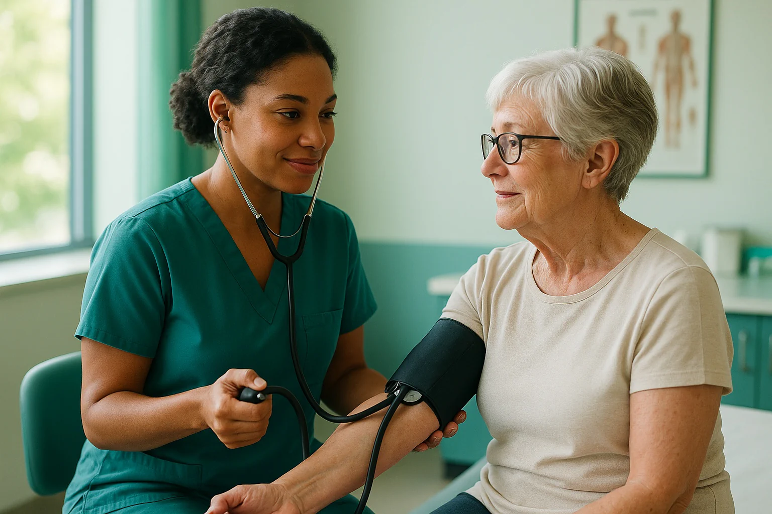 An ASCVD Calculator screen with quick inputs, mg/dL ↔ mmol/L unit switches, and fast results. The ASCVD Calculator presents a concise, shareable summary.