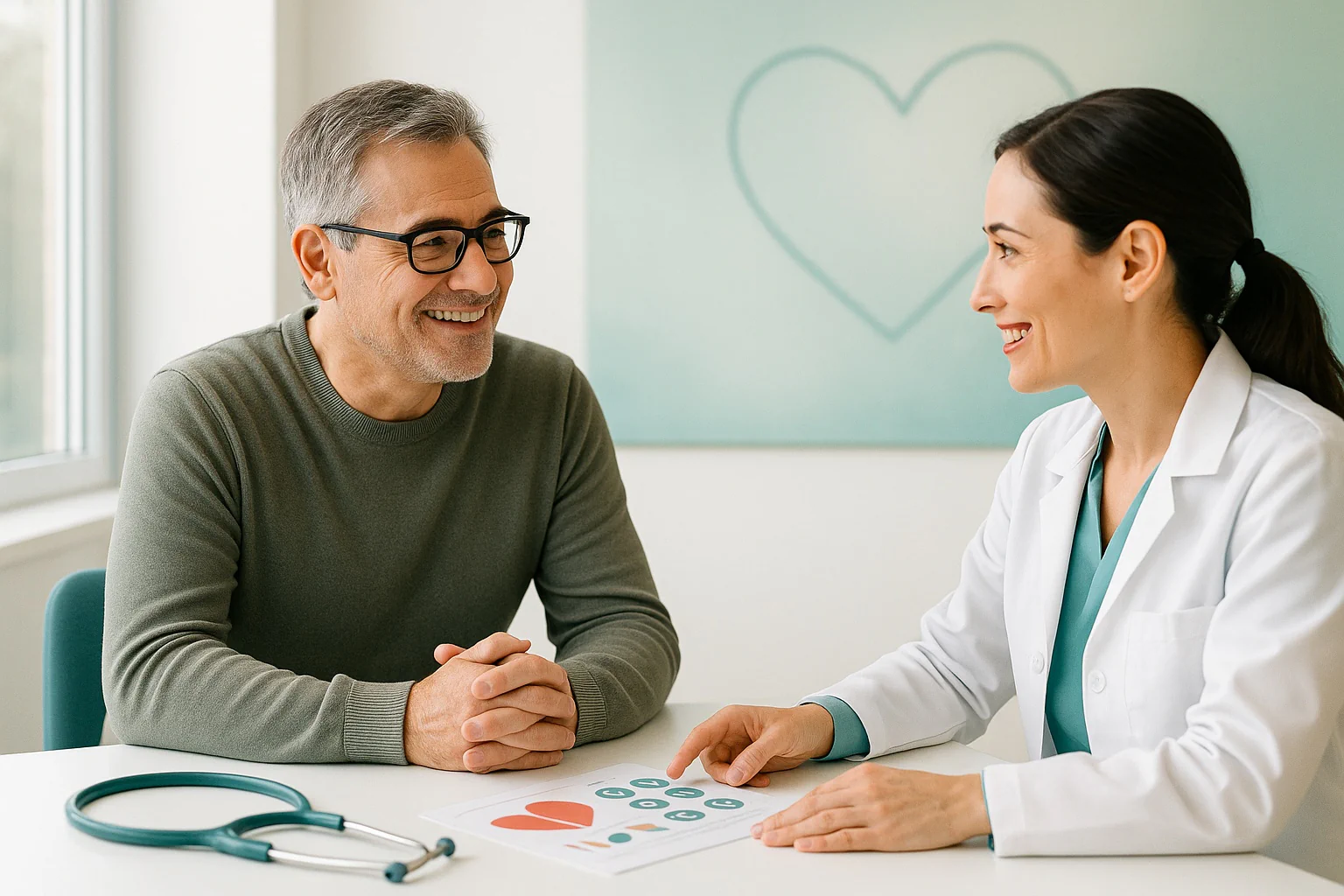 An ASCVD Risk Calculator results view showing 10‑year risk, interpretation, and prevention guidance. The ASCVD Risk Calculator supports education‑only use.