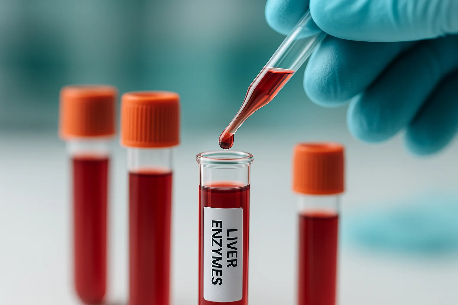 Reference bands for the AST/ALT ratio calculator showing typical clinical interpretations. Designed for clarity with labeled fields, units, and instant results.