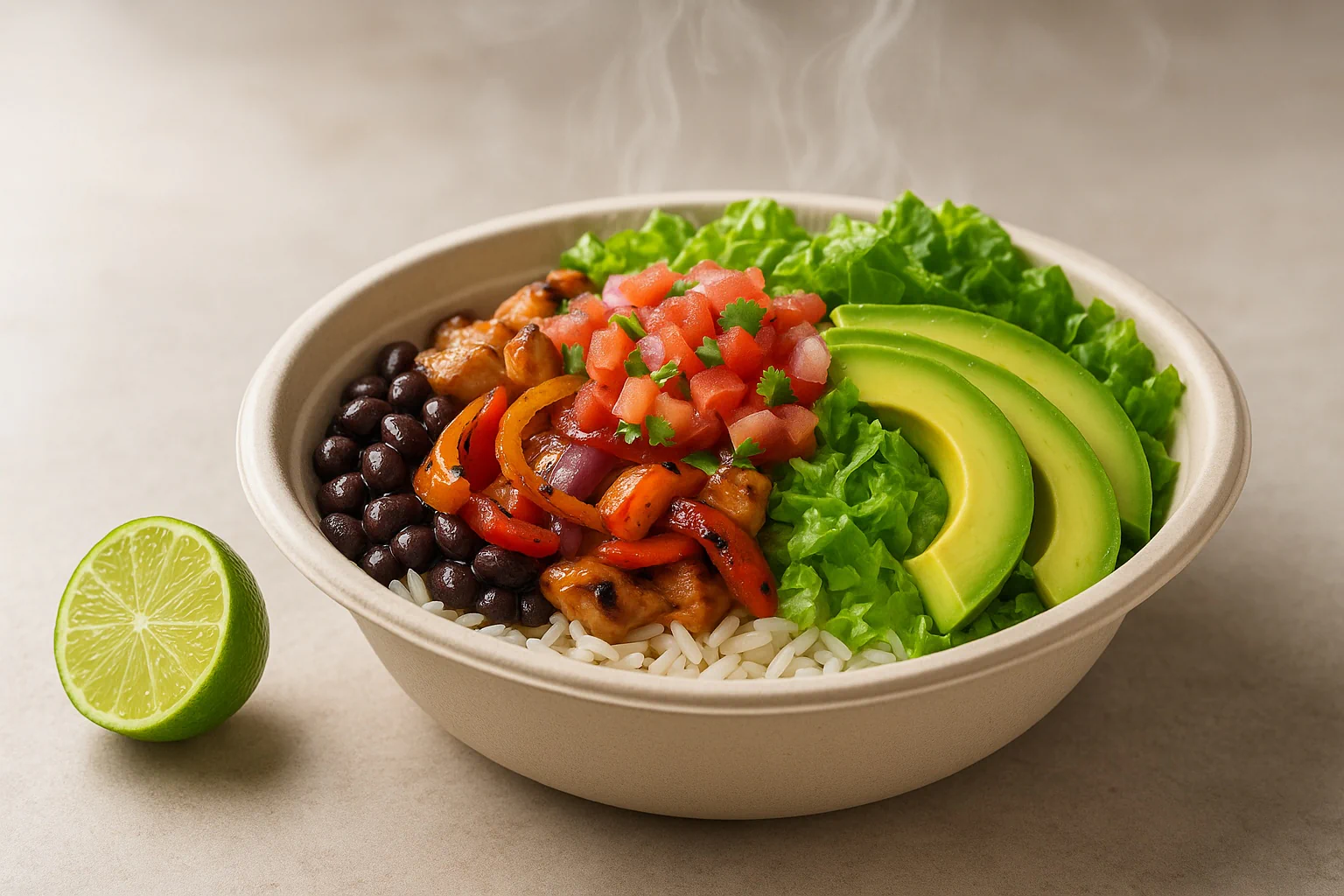 Our chipotle bowl calorie calculator updates calories and macros as you add rice, beans, protein, salsa, and toppings so you can build the exact bowl you want.