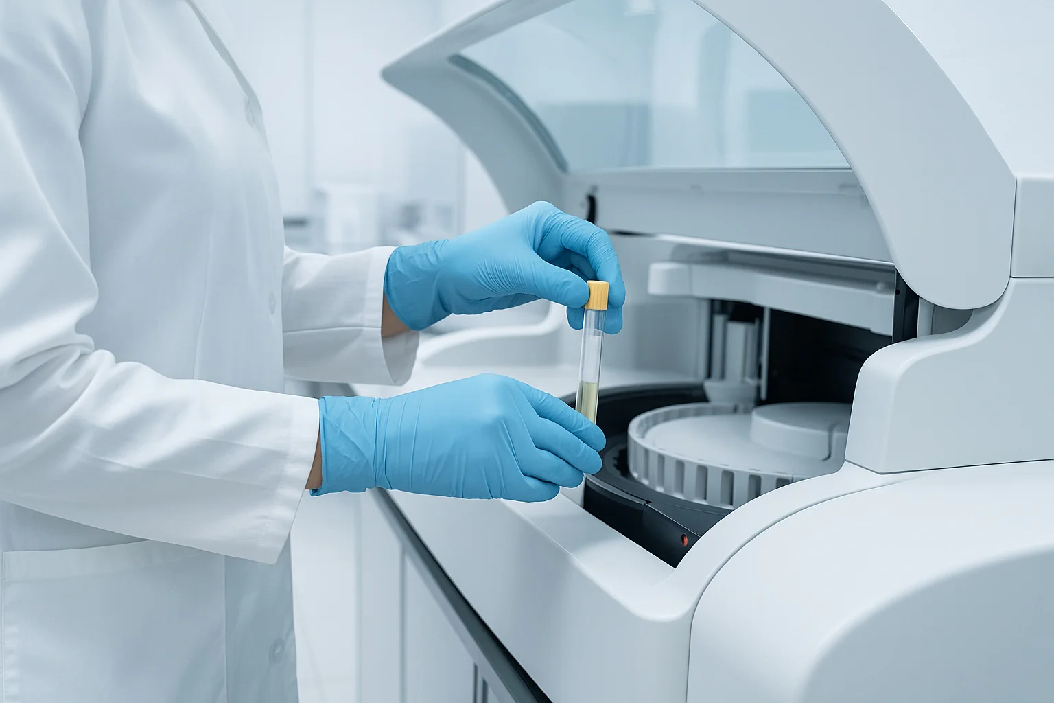 Banner for the ETG calculator with inputs for standard drinks, hours since last drink, and lab cutoff, plus a urine EtG detection timeline in a mobile layout.