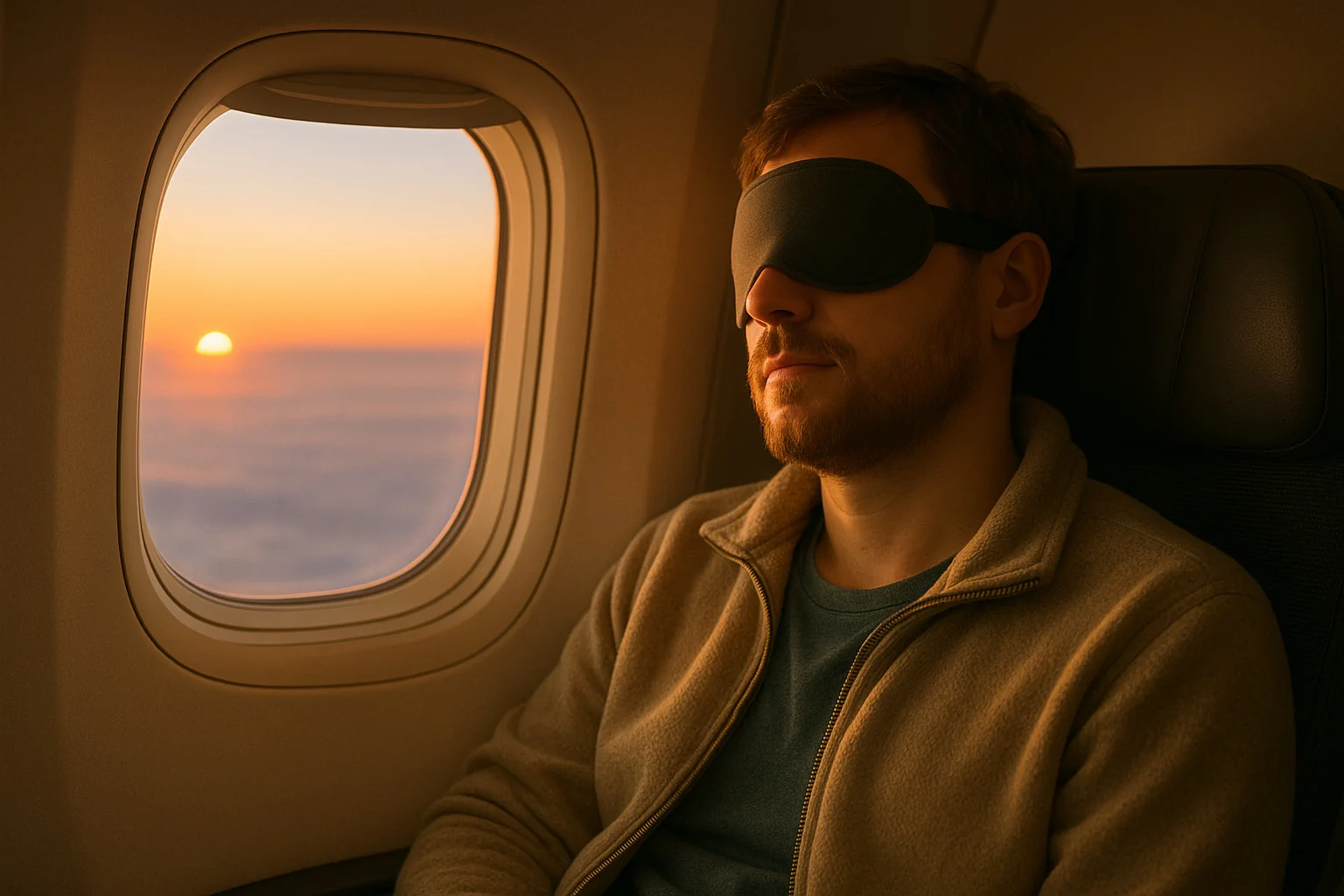 The jet lag calculator shows a personalized pre‑trip sleep‑shift plan and post‑arrival light timing to align your body clock with your destination time zone.