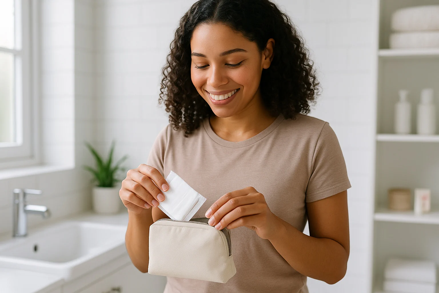 Next period calculator result showing the predicted start date and a confidence window, with an option to project several months ahead for simple planning.