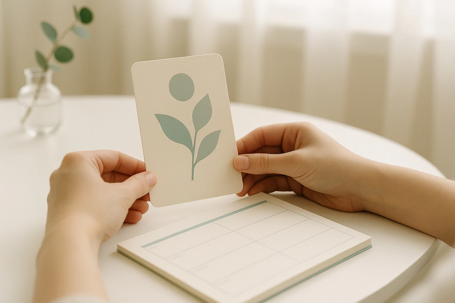 The pregnancy week calculator view highlights the current week, next milestone, and a simple week‑by‑week table with calendar cues for at‑a‑glance tracking.