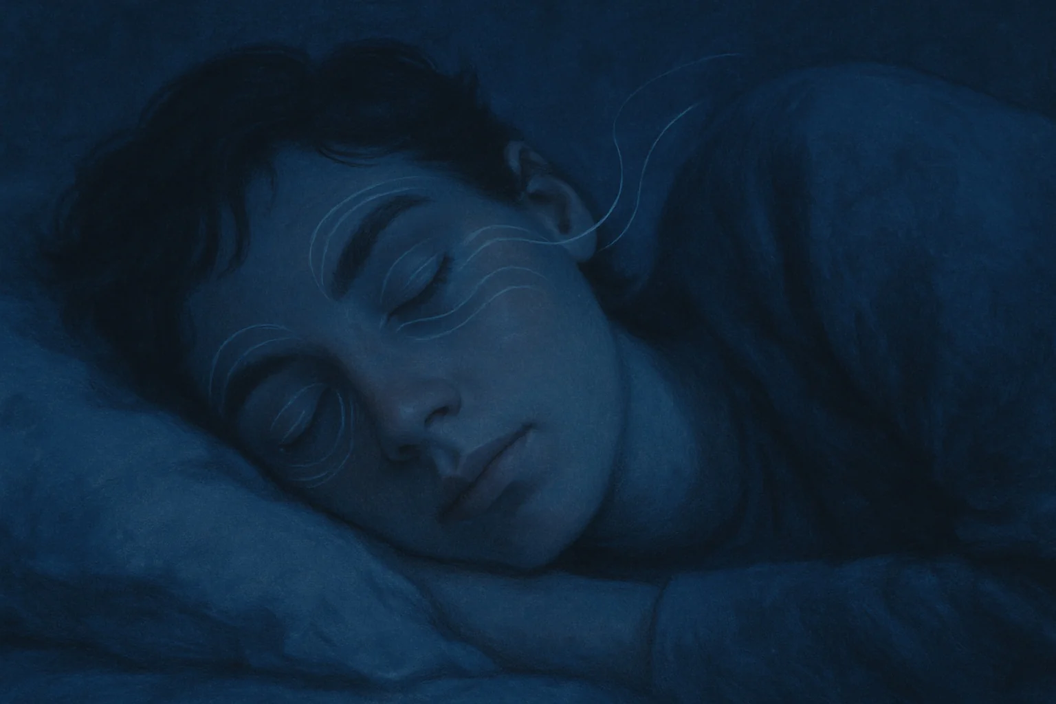 REM sleep calculator highlights likely REM windows so you can time bedtimes or alarms for easier wake‑ups, with adjustable cycle length and fall‑asleep buffer.